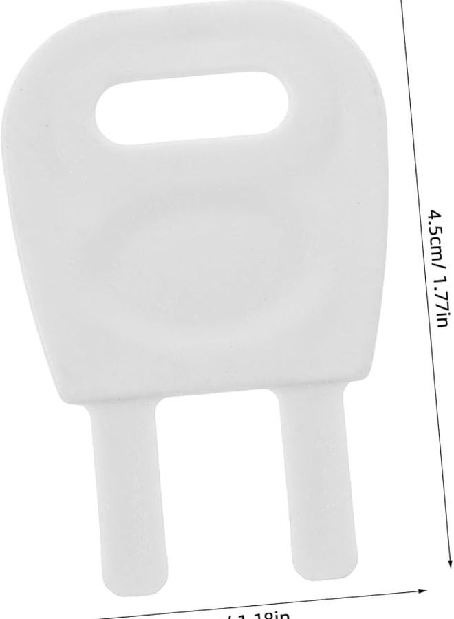 4 مفاتيح لموزع ورق التواليت سهولة الوصول تصميم بسيط استبدال مريح - Image 5